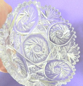 Pinwheel Crystal - Vintage Imperial
