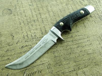 Ruko+Solingen VINTAGE CUSTOM RUKO MARK II SOLINGEN GERMANY STAG HUNTING BOWIE ...
