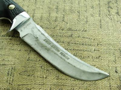 Ruko+Solingen VINTAGE CUSTOM RUKO MARK II SOLINGEN GERMANY STAG HUNTING BOWIE ...