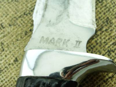 Ruko+Solingen VINTAGE CUSTOM RUKO MARK II SOLINGEN GERMANY STAG HUNTING BOWIE ...