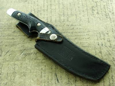Ruko+Solingen VINTAGE CUSTOM RUKO MARK II SOLINGEN GERMANY STAG HUNTING BOWIE ...