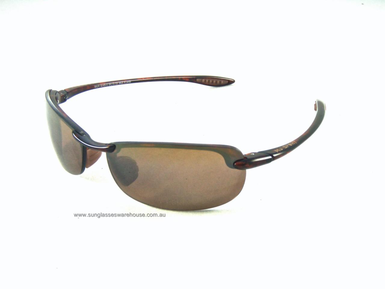MAUI JIM SPORT MAKAHA POLARIZED SUNGLASSES H405-10