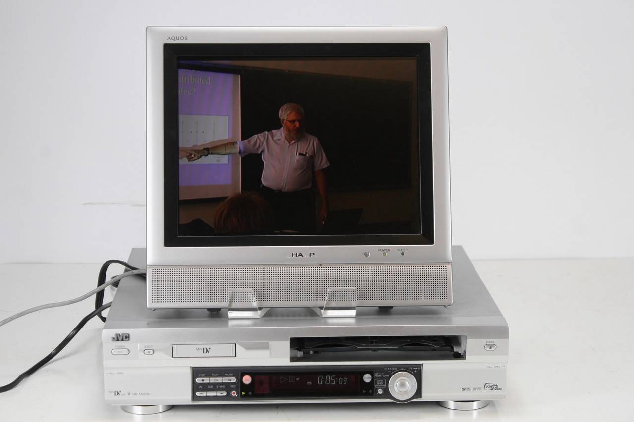 JVC HRDVS3U DVS3 Mini DV MiniDV SVHS ET Player Recorder Dual Deck VCR
