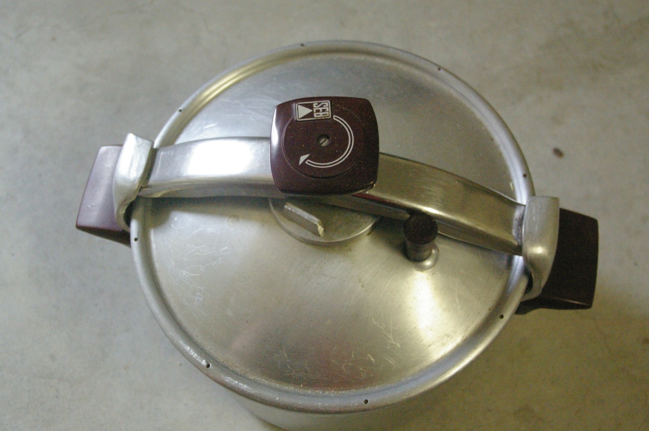 VINTAGE RETRO SEB FRENCH ALUMINIUM PRESSURE COOKER FRYER eBay