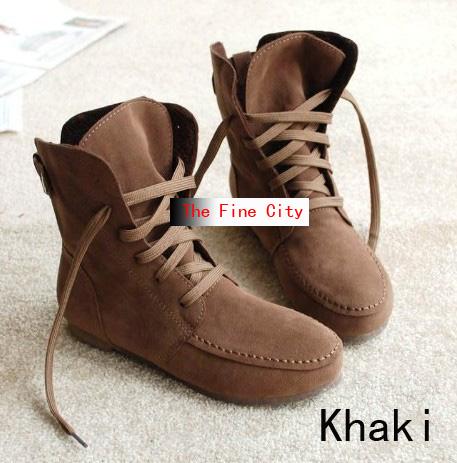 elegant flat boots