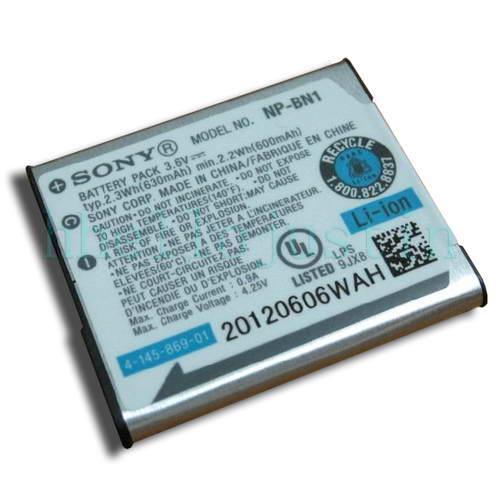 New Original NPBN1 Genuine Sony NP-BN1 Lithium Ion Rechargeable Battery ...