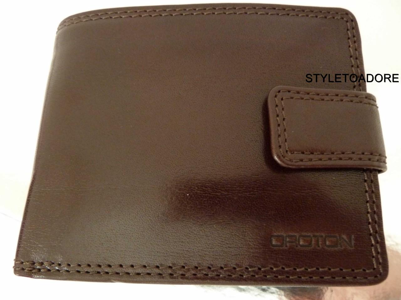 OROTON ~ MENS KATOOMBA CHOCOLATE LEATHER WALLET WITH SIDE FLAP BNWT RRP $165.00 | eBay