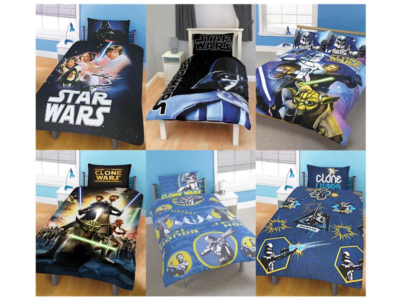 STAR WARS DUVET COVER BEDDING NEW ALL DESIGNS