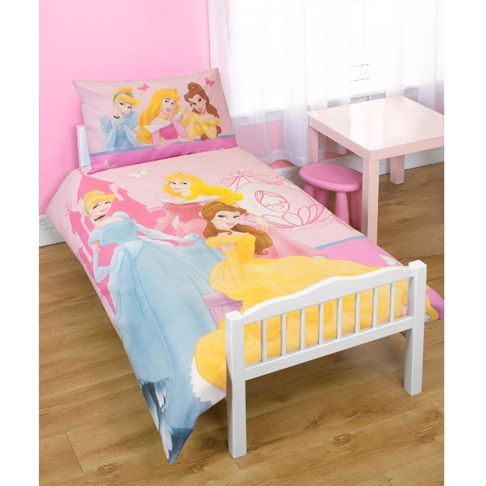 DISNEY PRINCESS 'ROYAL' DUVET COVER JUNIOR COT BED SIZE eBay