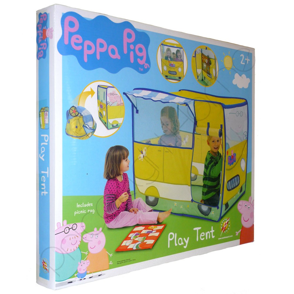 PEPPA PIG CAMPER VAN PLAY TENT WENDY HOUSE POP UP NEW eBay