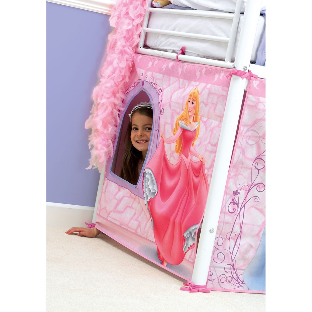Disney Princess Mid Sleeper / Cabin Bed Tent (FREE P+P) eBay