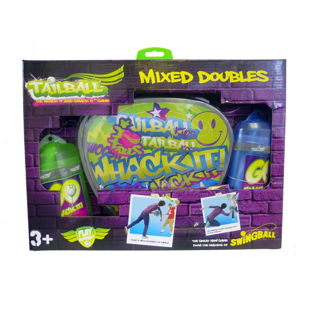 MIXED DOUBLES TAILBALL by SWINGBALL NEW BAT BALL GAME