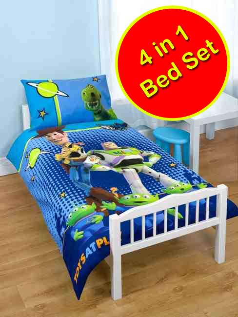 TODDLER COT BED BEDDING BUNDLE (DUVET+PILLOW+COVERS) - Picture 22 of 24