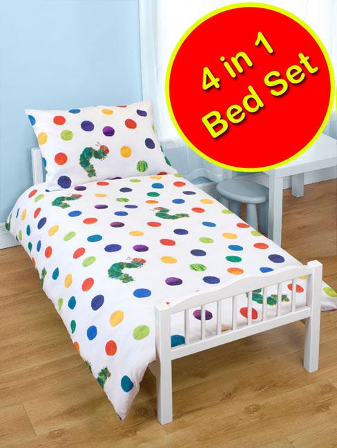 cot bed duvet and pillow