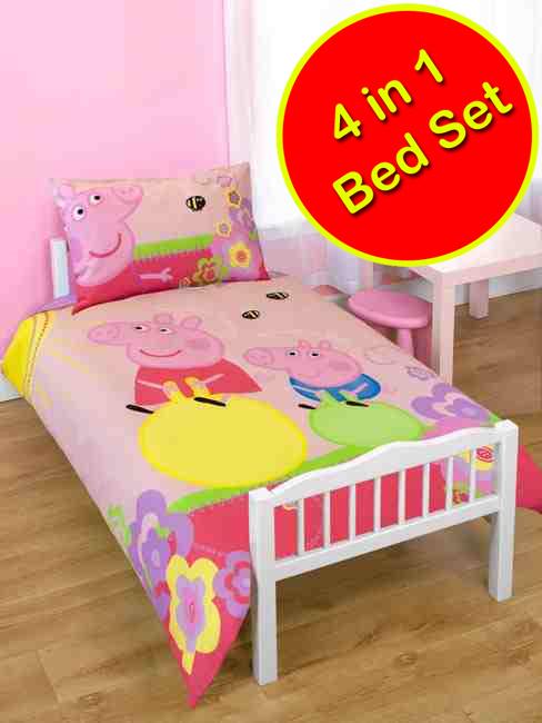 cot bed duvet and pillow