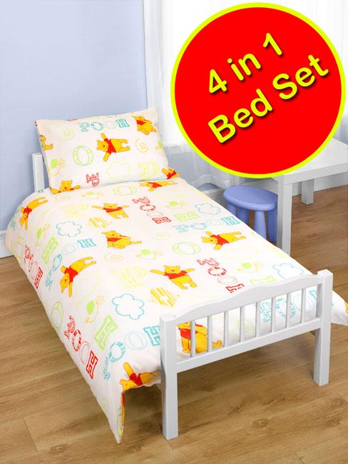 cot bed duvet and pillow