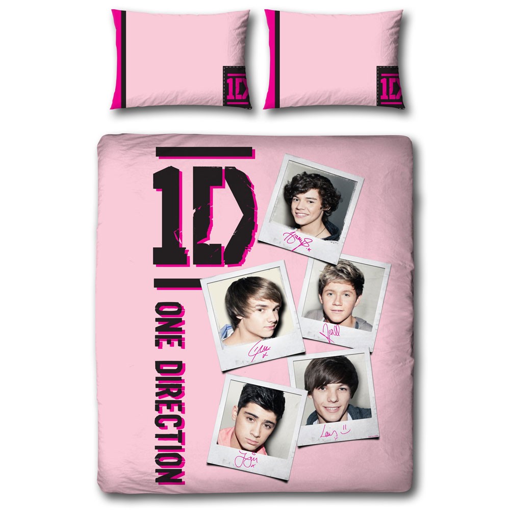One Direction Heart Throb Double Full Size Bedding Duvet Cover On