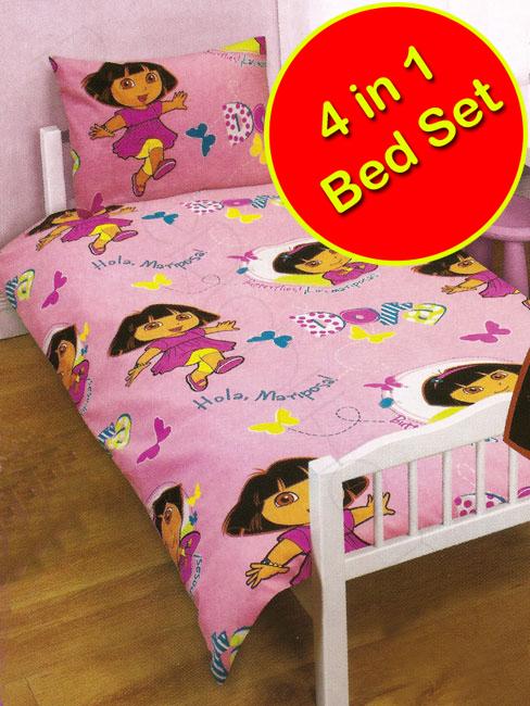 TODDLER COT BED BEDDING BUNDLE (DUVET+PILLOW+COVERS) - Picture 7 of 24