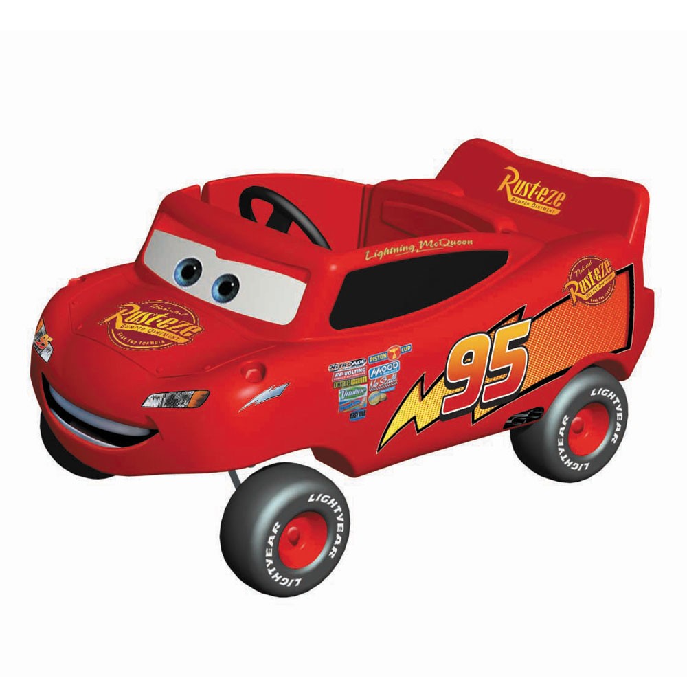 DISNEY CARS LIGHTNING McQUEEN CAR LITTLE TIKES RIDE ON