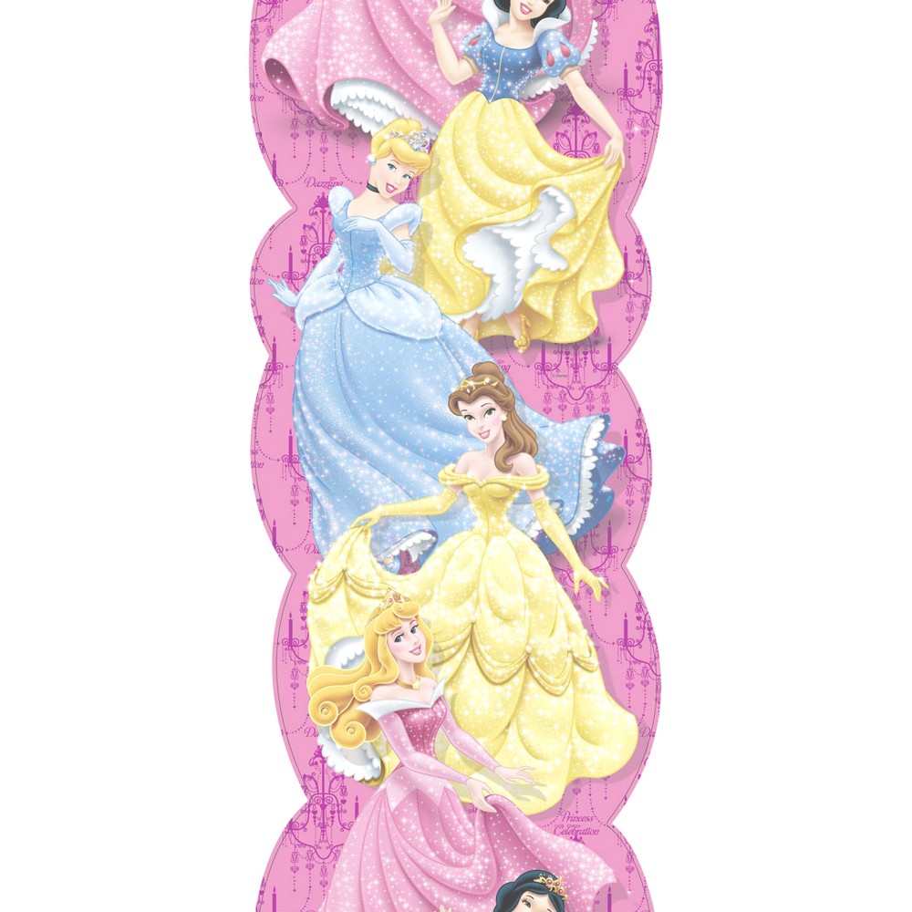 DISNEY PRINCESS 'MULTI' SELF ADH WALLPAPER BORDERS eBay