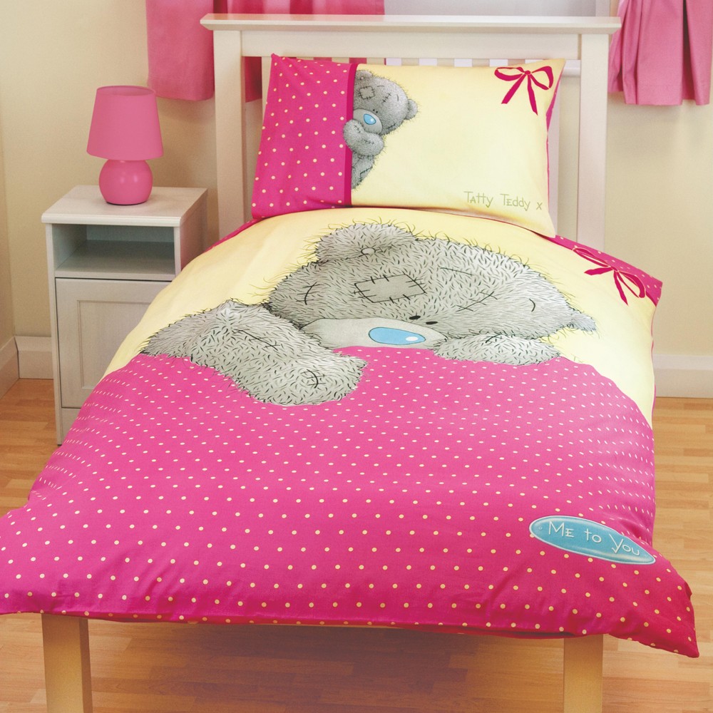 teddy duvet set