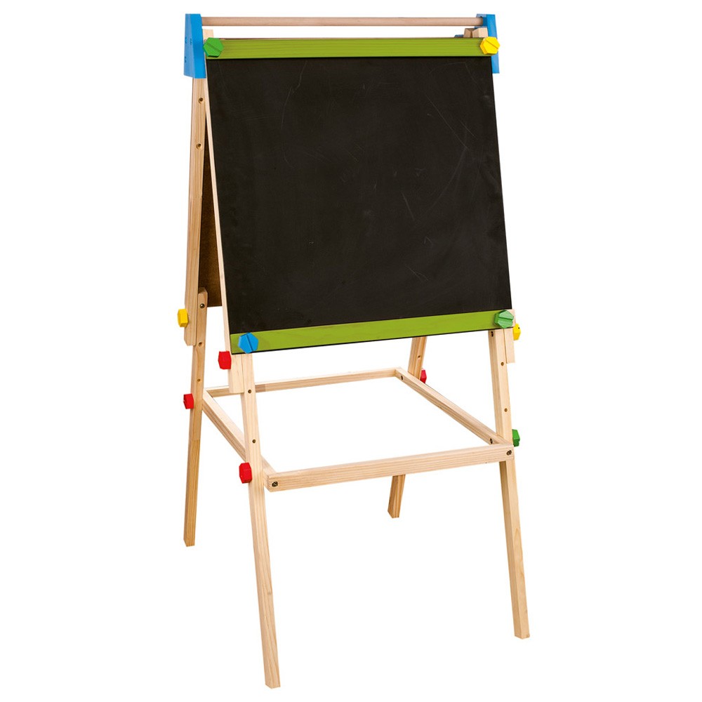 DELUXE DOUBLESIDED EASEL by LEOMARK NEW BLACK & WHITE BOARD eBay