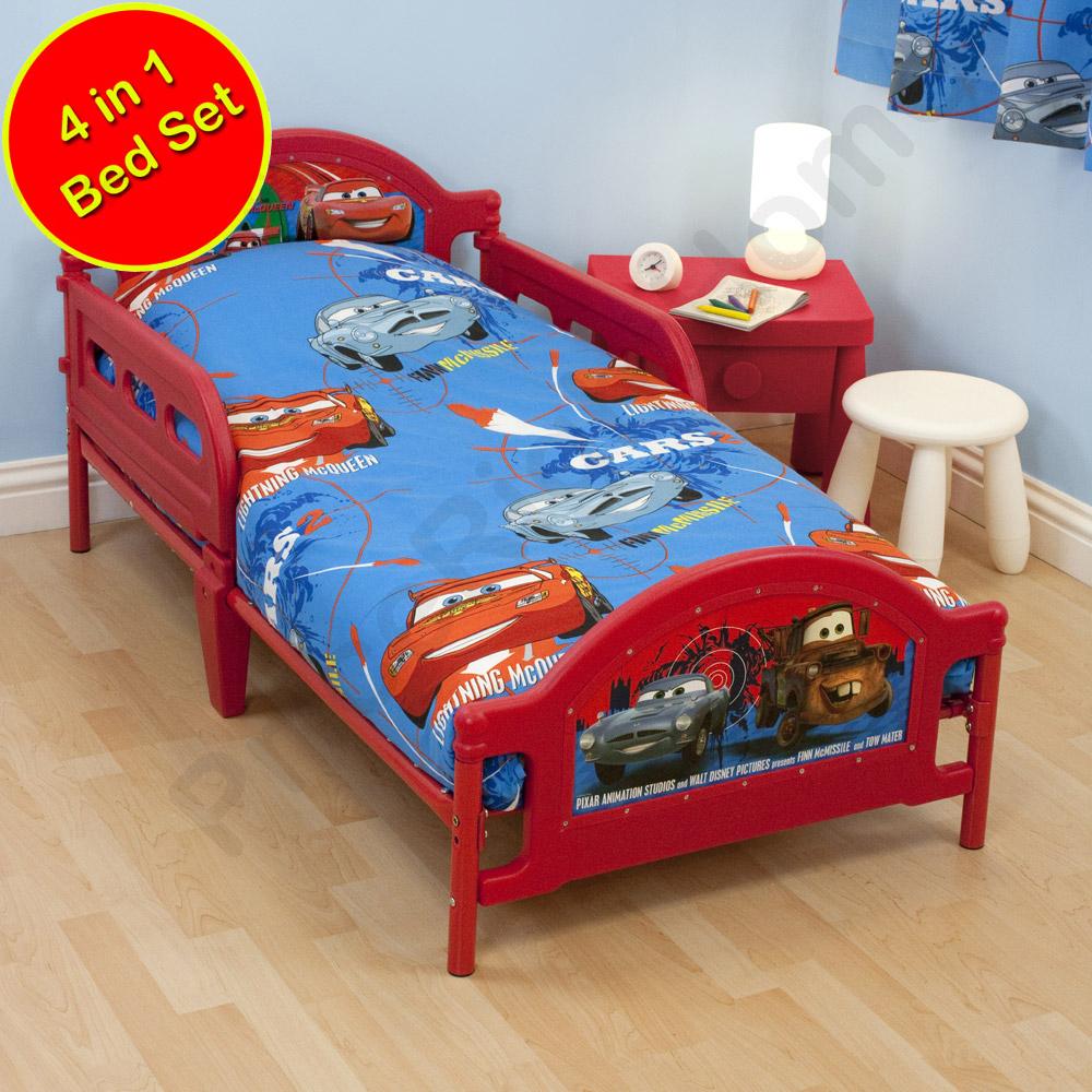 4 in 1 CHARACTER BEDDING BUNDLES TO FIT JUNIOR & TODDLER BEDS NEW