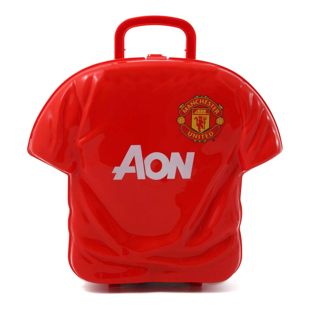MANCHESTER UNITED FC LUNCH BOX NEW SHIRT FOOTBALL OFFICIAL | eBay