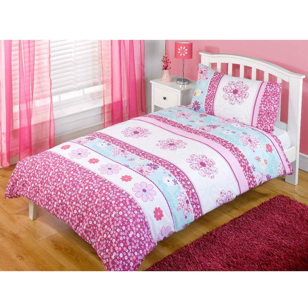 GIRLS SINGLE DUVET COVER & PILLOWCASE BEDDING SETS NEW eBay