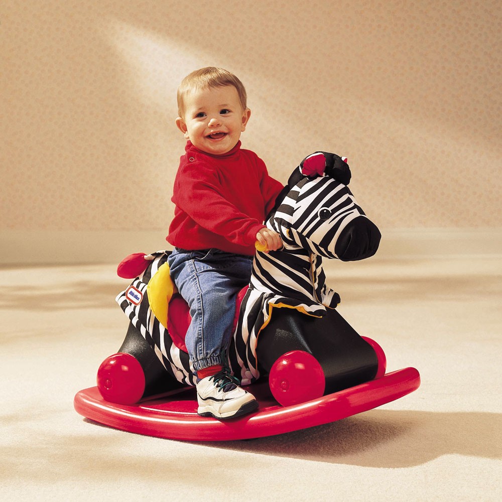 ZEBRA ROCK N SCOOT RIDE ON NEW LITTLE TIKES KIDS TOY eBay