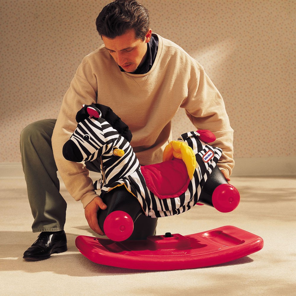 ZEBRA ROCK N SCOOT RIDE ON NEW LITTLE TIKES KIDS TOY eBay