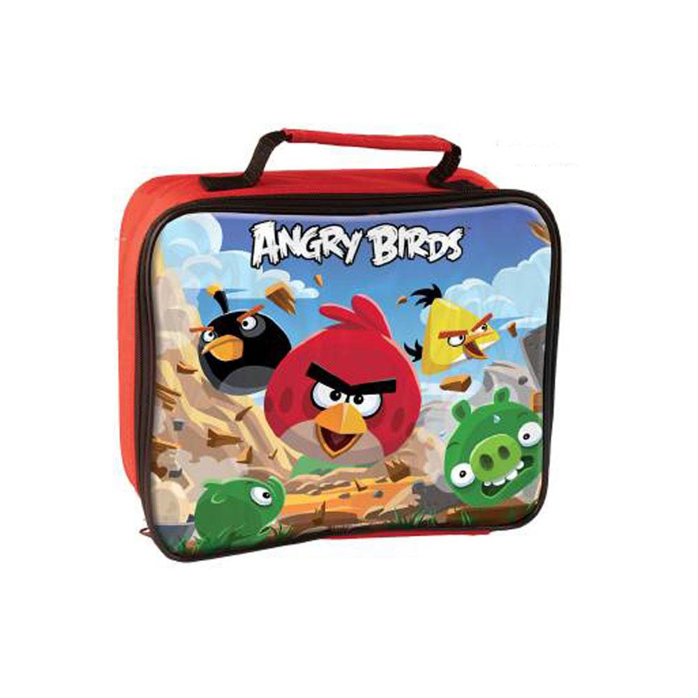 ANGRY BIRDS INSULATED LUNCH BAG OFFICIAL NEW SCHOOL eBay