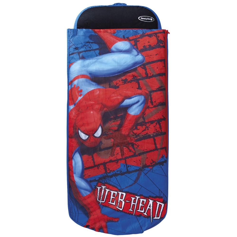 SPIDERMAN READY BED BEDDING READYBED NEW SLEEPING BAG SOLUTION OFFICIAL