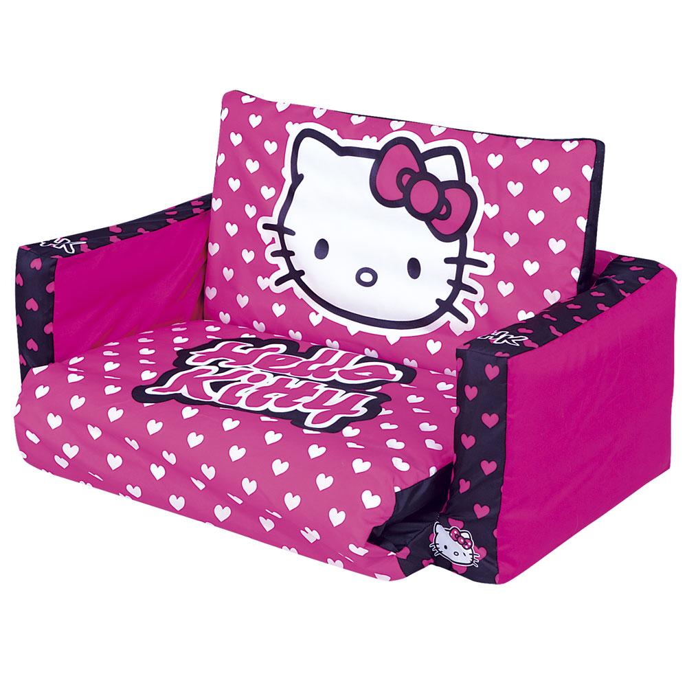 HELLO KITTY SOFA + FLIP OUT SOFA BED NEW INFLATABLE OFFICIAL eBay