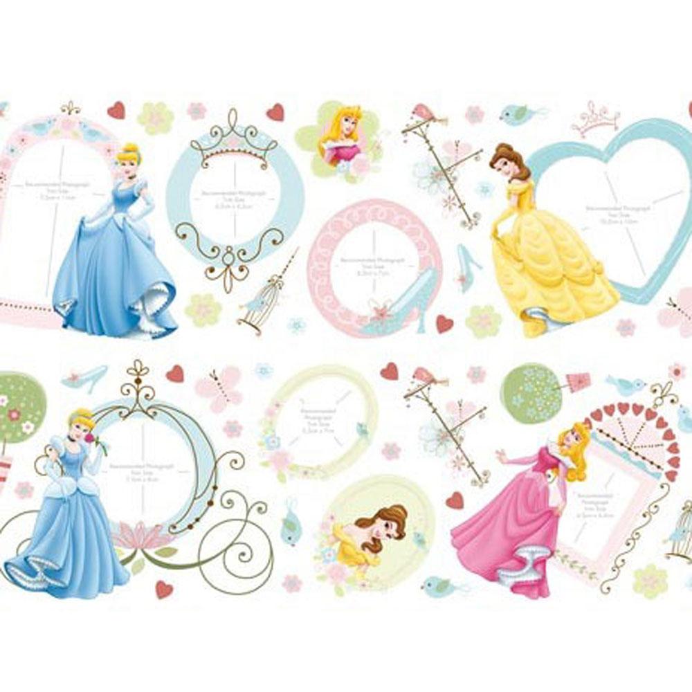 DISNEY PRINCESS 50 PHOTO WALL STICKERS NEW & OFFICIAL eBay