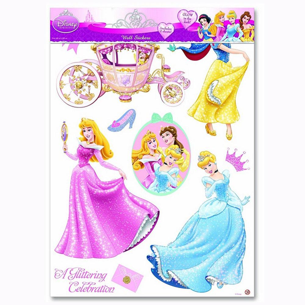 DISNEY PRINCESS XXL GIANT WALL STICKERS NEW OFFICIAL eBay