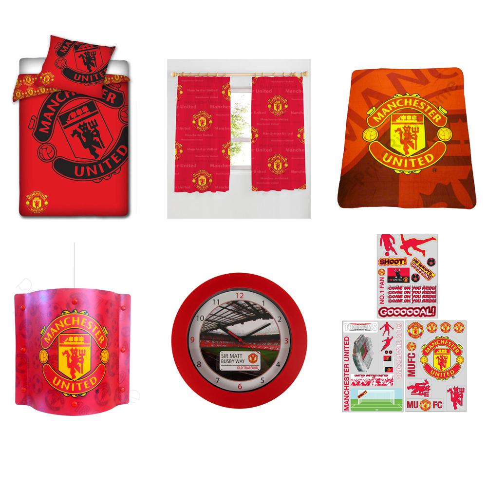 Manchester United Duvet Covers & Bedroom Accessories (Free P+P) eBay