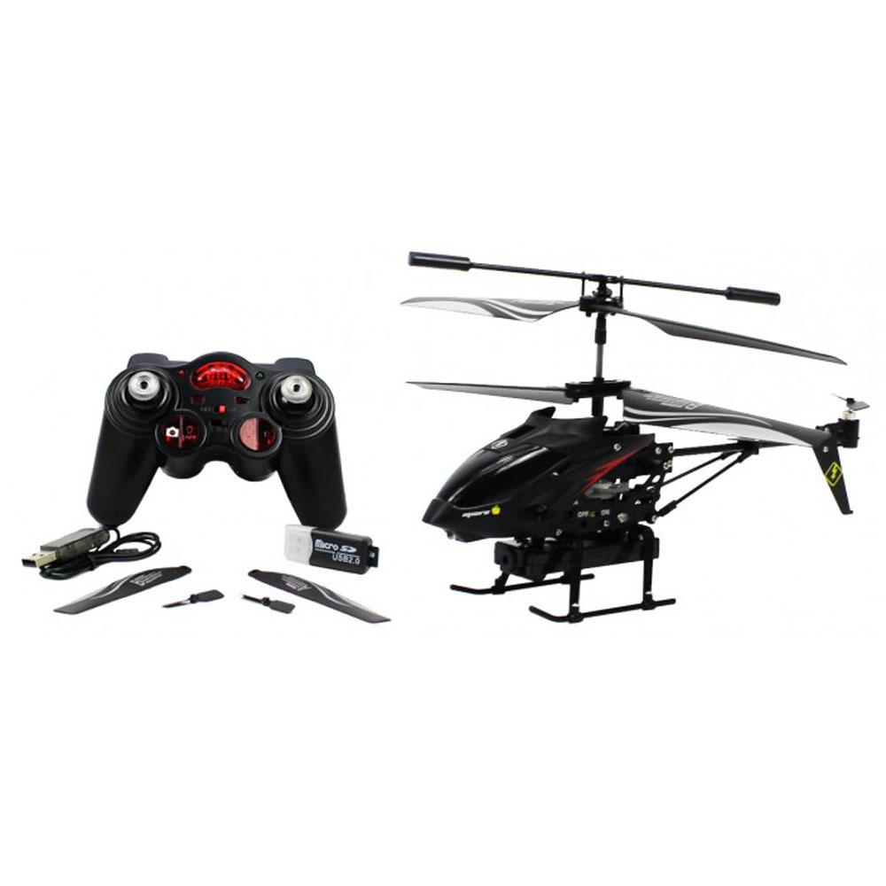 SPYCAM LIGHT & VIDEO RC HELICOPTER W/ GYRO STABILIZER 3.5 CHANNEL RADIO