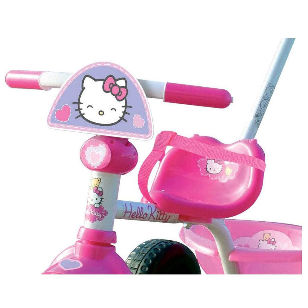 HELLO KITTY TRIKE WITH PARENT HANDLE TRICYCLE NEW BOXED eBay