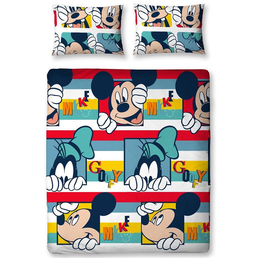 Double Character Duvet Covers Bedding Official Cars Minnie Disney