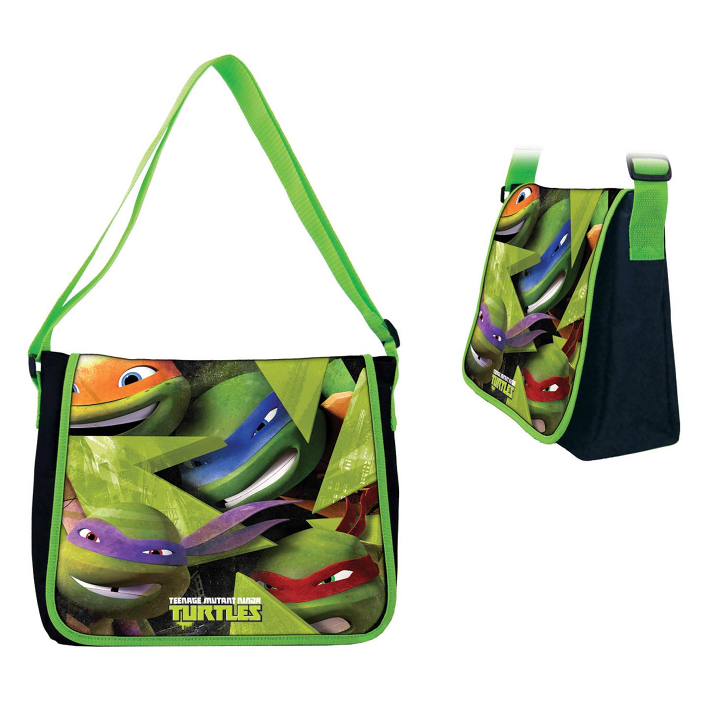 TEENAGE MUTANT NINJA TURTLES MESSENGER SHOULDER BAG NEW & OFFICIAL eBay