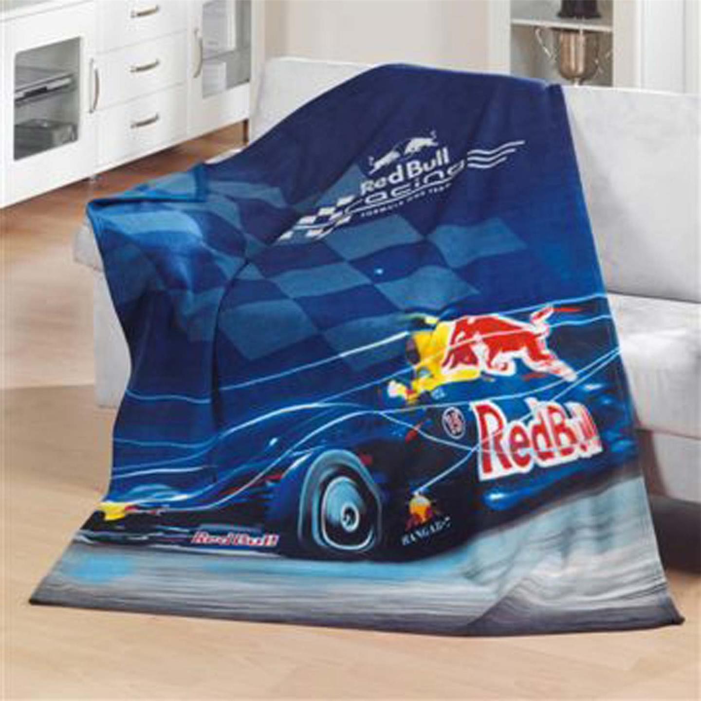 RED BULL 'RACING' FLEECE BLANKET NEW SEALED eBay