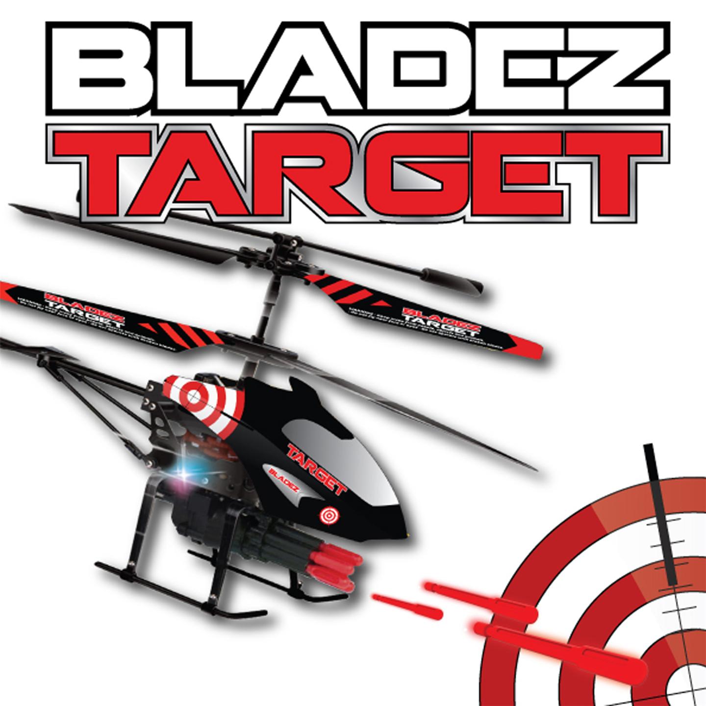 Bladez Target Missile Launcher RC Helicopter W/ Gyro Radio Control