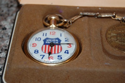 union pacific pocket watch