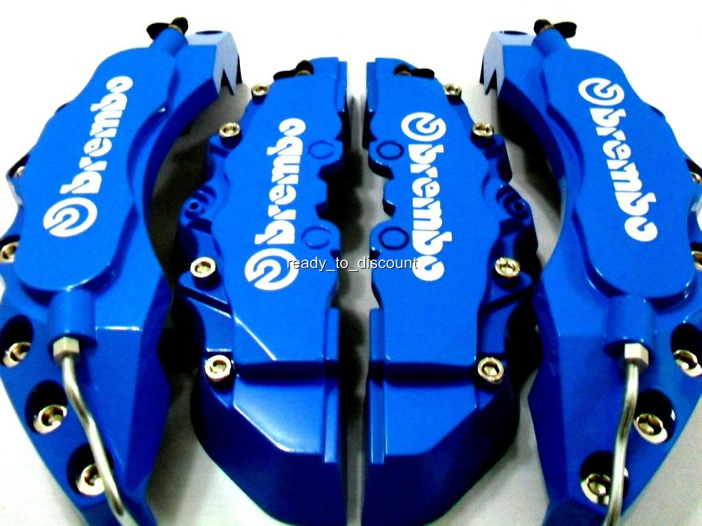 Blue bmw brake calipers #1