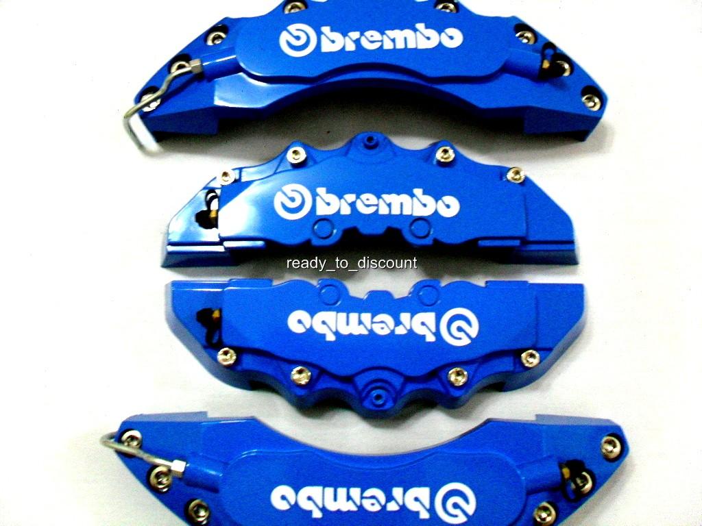 BMW E36 E46 E60 E61 E90 BIG LIGHT BLUE BRAKE CALIPER COVER 4PCS FRONT/R eBay