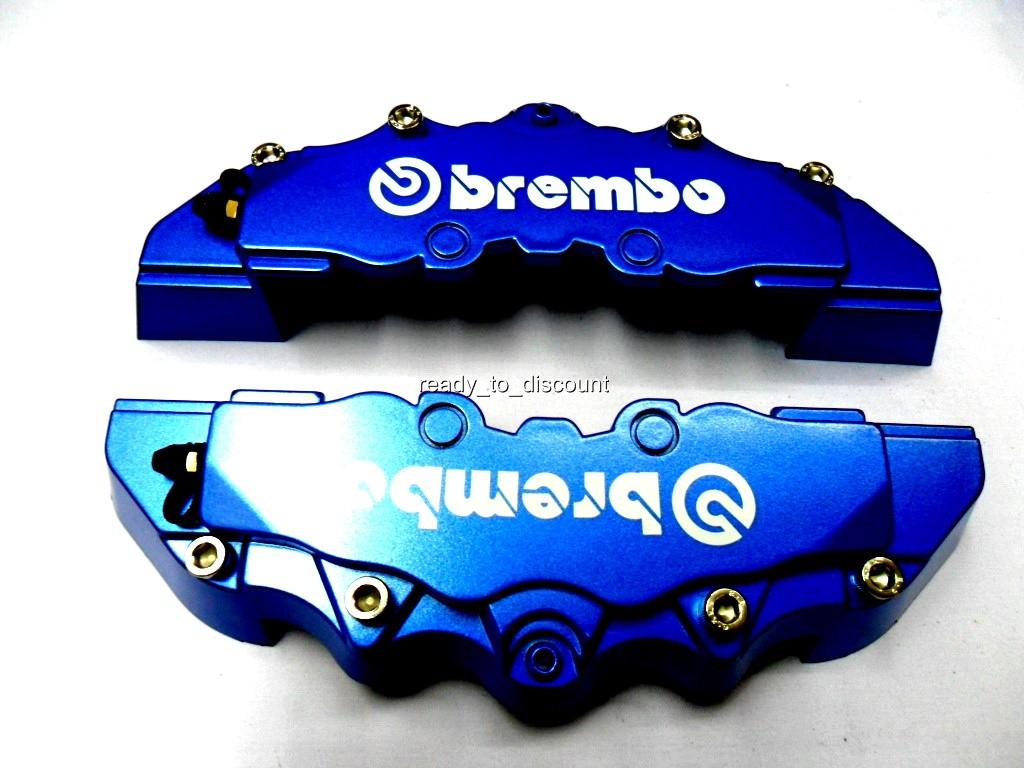 Blue bmw caliper covers