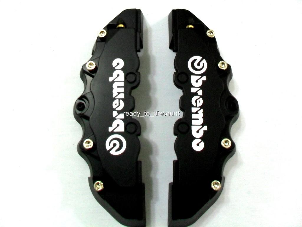 HOLDEN COMMODORE VT VN VZ VS VV HSV BIG BLACK BRAKE CALIPER COVER 4PCS