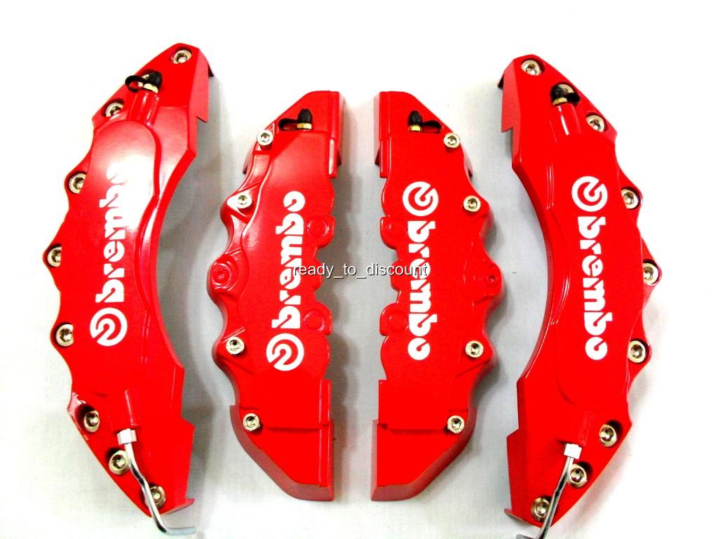 HOLDEN COMMODORE VT VN VZ VS VV HSV BIG RED BRAKE CALIPER COVER 4PCS