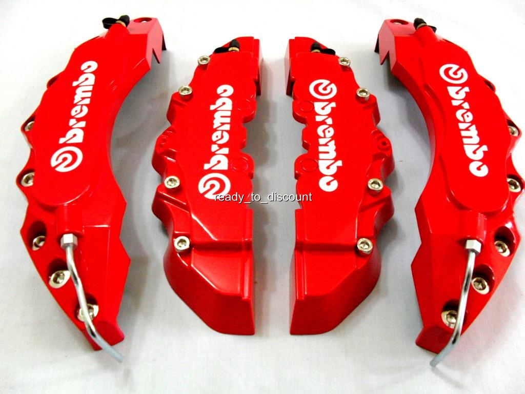 HOLDEN COMMODORE VT VN VZ VS VV HSV BIG RED BRAKE CALIPER COVER 4PCS